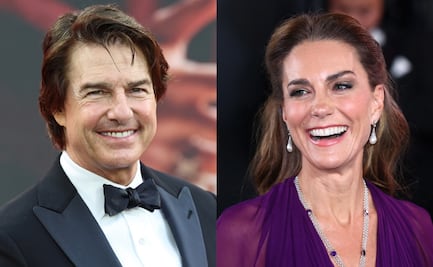 Kate Middleton olvida el protocolo y toma de la mano a Tom Cruise en plena alfombra roja (VIDEO)