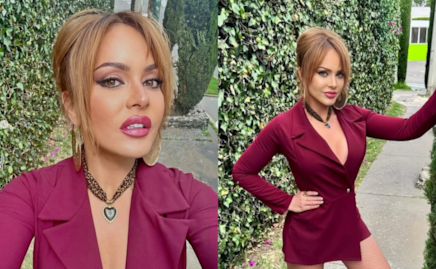 Gaby Spanic reaparece con look rojo tras críticas por cirugías: así luce ahora