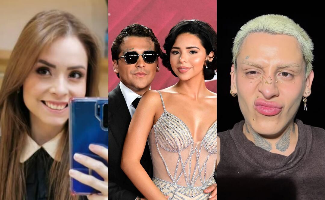 Maryfer Centeno afirma que Christian Nodal se ve feliz con Kunno: "le gustar estar con él". Foto: Instagram/AFP