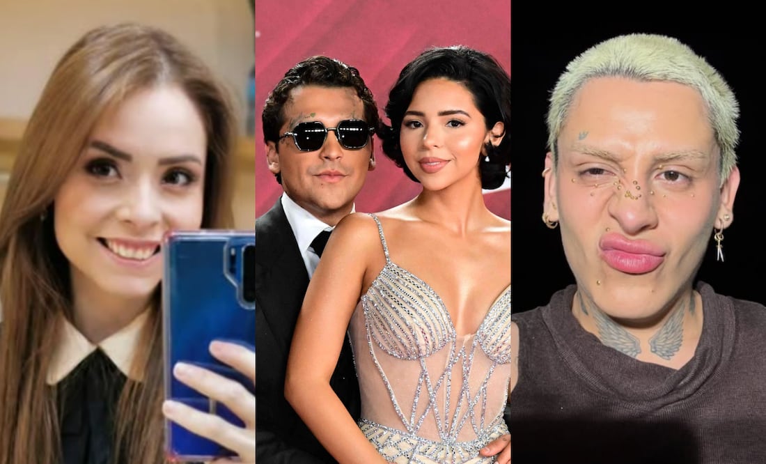 Maryfer Centeno afirma que Christian Nodal se ve feliz con Kunno: "le gustar estar con él". Foto: Instagram/AFP