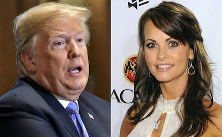 El romance de Trump con modelo de Playboy con quien engañó a Melania durante 10 meses
