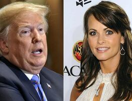 El romance de Trump con modelo de Playboy con quien engañó a Melania durante 10 meses