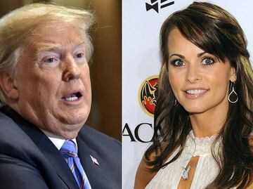 El romance de Trump con modelo de Playboy con quien engañó a Melania durante 10 meses