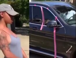 Joven se enoja porque su padre le regala una camioneta BMW y ella quería un Tesla. VIDEO