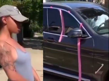 Joven se enoja porque su padre le regala una camioneta BMW y ella quería un Tesla. VIDEO