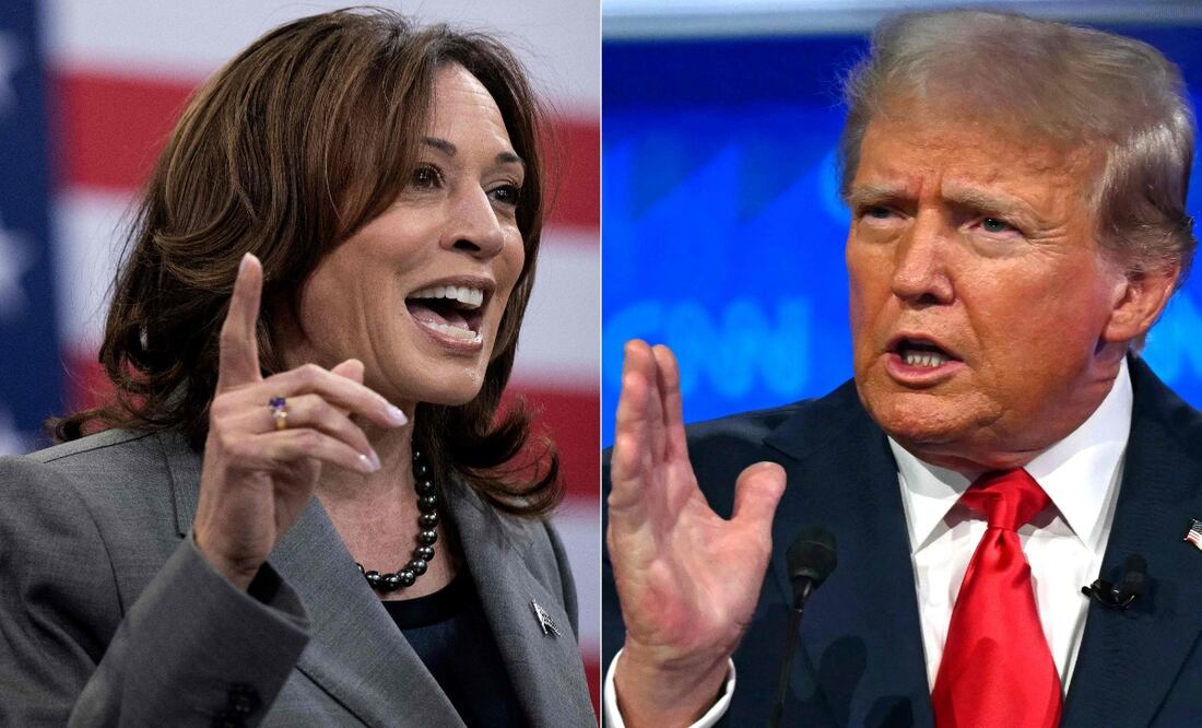 La "violencia no tiene cabida" en Estados Unidos: dice Harris tras supuesto atentado contra Trump. Foto: AFP