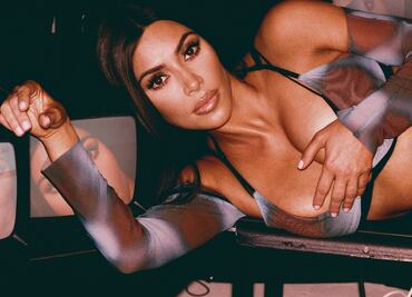 Kim Kardashian y el diminuto bikini 'nude' que lució en República Dominicana