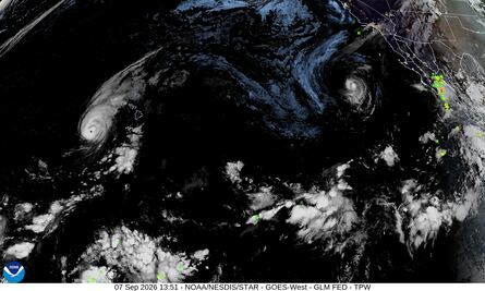 Huracán Lowell amenaza Hawái: activan alerta para Kauai y Niihau por fuertes vientos e inundaciones