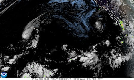 Huracán Lowell amenaza Hawái: activan alerta para Kauai y Niihau por fuertes vientos e inundaciones