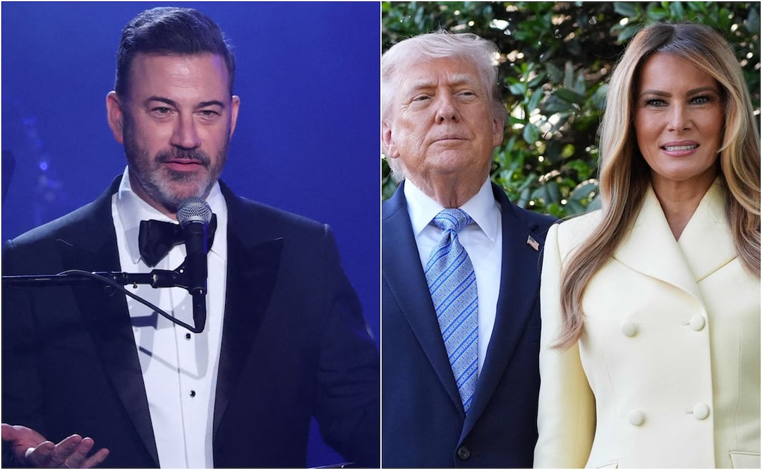 Jimmy Kimmel no se retracta y responde en vivo a Melania Trump: "Fue una llamada al asesinato". Fotos: AFP