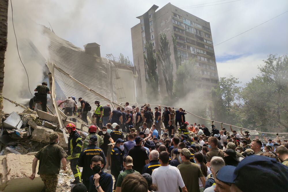 Rusia niega ataques a la infraestructura civil ucraniana y culpa a Kiev . EFE/ Marcel Gascón