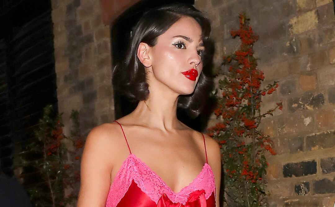 Eiza González fue fotografiada en Londres. Foto: The Grosby Group.