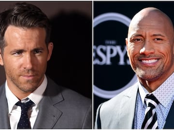 Ryan Reynolds, "La Roca" y Downey Jr, con los sueldos más altos del cine