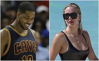 Captan a Tristan Thompson con desconocida antes tener a su bebé con Khloé Kardashian