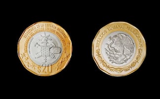 Así es la nueva moneda conmemorativa de 20 pesos por el Bicentenario del Colegio Militar