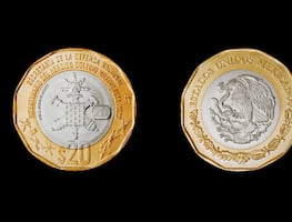 Así es la nueva moneda conmemorativa de 20 pesos por el Bicentenario del Colegio Militar
