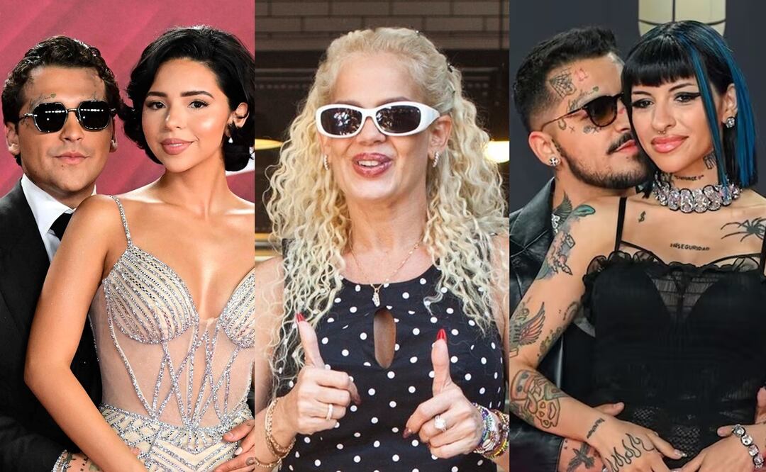 Niurka opina de Ángela Aguilar, Christian Nodal y Cazzu: "Nadie le robó el marido a nadie". Foto: Giorgio VIERA / AFP / EFE / Cristopher Rogel Blanquet / El Universal