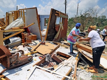 Alerta roja en Mississippi: Tornados golpean condados cercanos a la capital, Jackson