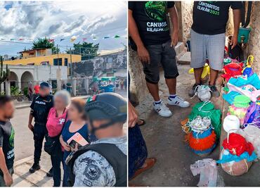 Habitantes de Calkiní enfrentan a personal de Profepa tras escándalo de piñata con serpientes e iguanas vivas