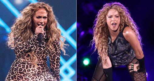 ¡Dúo explosivo!, Shakira y Jennifer Lopez en el medio tiempo del Super Bowl