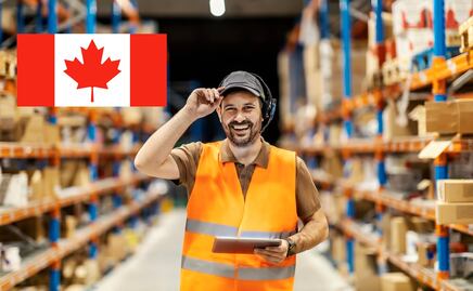 Ve a trabajar a Canadá en almacén y gana $48,000; no piden inglés