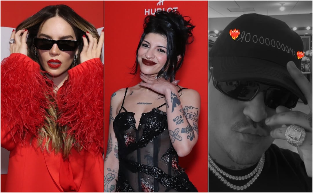 Mientras Belinda y Cazzu sorprenden con foto histórica, Nodal lanza el polémico “Amoooorr” y redes explotan. Foto: EFE / Nodal IG