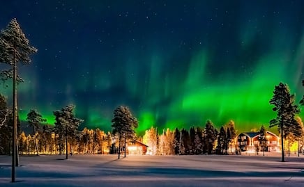 El mejor viaje en tren para perseguir las auroras boreales en Estados Unidos