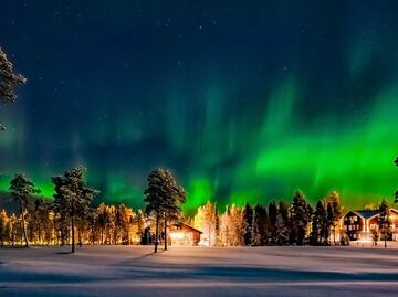 El mejor viaje en tren para perseguir las auroras boreales en Estados Unidos