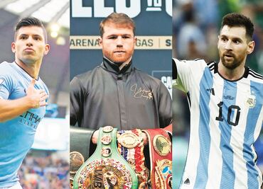 Sergio “Kun” Agüero defiende a Messi tras amenazas de Canelo Álvarez