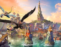 Universal Epic Universe te llevará al mundo de 'Cómo entrenar a tu dragón' con atracciones inmersivas