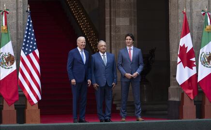 Biden, Trudeau y López Obrador inician cumbre trilateral en México