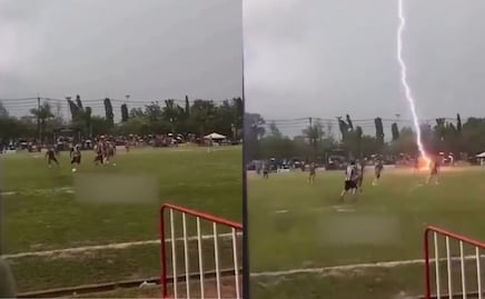 VIDEO: un rayo cae sobre una cancha de fútbol en Tailandia y causa tragedia durante un partido