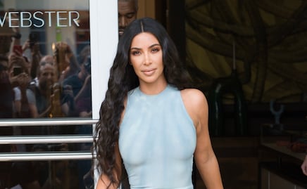 El vestido de encaje con el que Kim Kardashian visitó el Vaticano