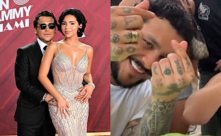 ¿Christian Nodal y Ángela Aguilar se casaron en secreto? Sospechosos anillos desatan rumores