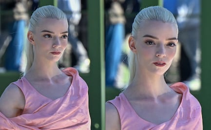 Anya Taylor-Joy deslumbró con un vestido rojo satinado en una fiesta previa a los Premios Óscar 2026