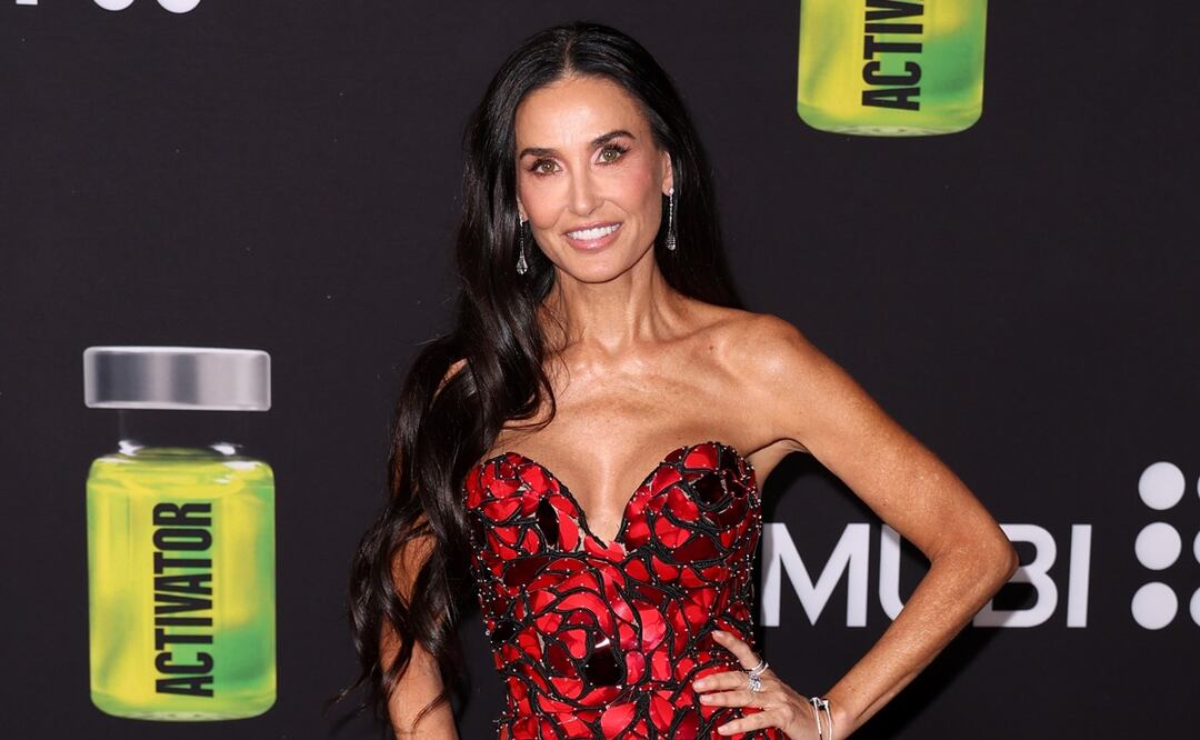 Demi Moore/ Chelsea Lauren/Shutterstock vía Grosby Group