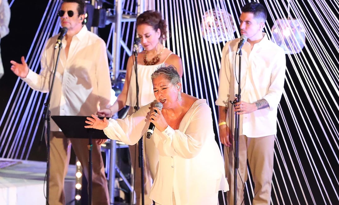 Lupita D'Alessio se despedirá de los escenarios de Estados Unidos con 10 conciertos. El Universal / Ariel Ojeda