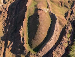 ¿Encuentran el Arca de Noé? Imágenes satelitales muestran formación milenaria en forma de barco