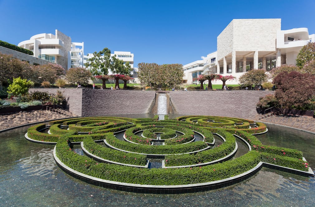 The J. Paul Getty Museum Gardens. iStock/ AlexandreFagundes