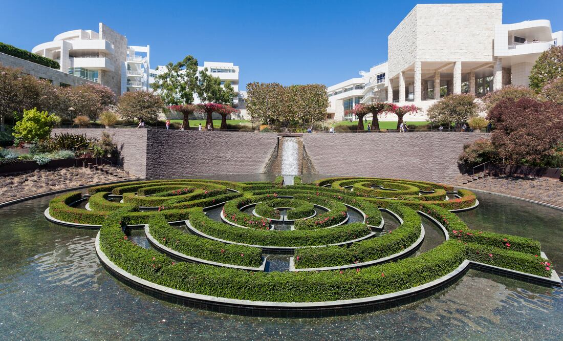 The J. Paul Getty Museum Gardens. iStock/ AlexandreFagundes
