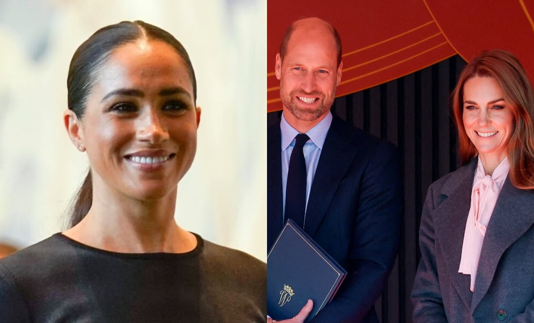 El humillante apodo que William y Kate usan en secreto para ridiculizar a Meghan Markle. Foto: AP / (Phil Noble/Pool Photo via AP)