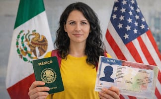 Esto gastarás al tramitar el pasaporte mexicano y la visa americana de turista en 2026