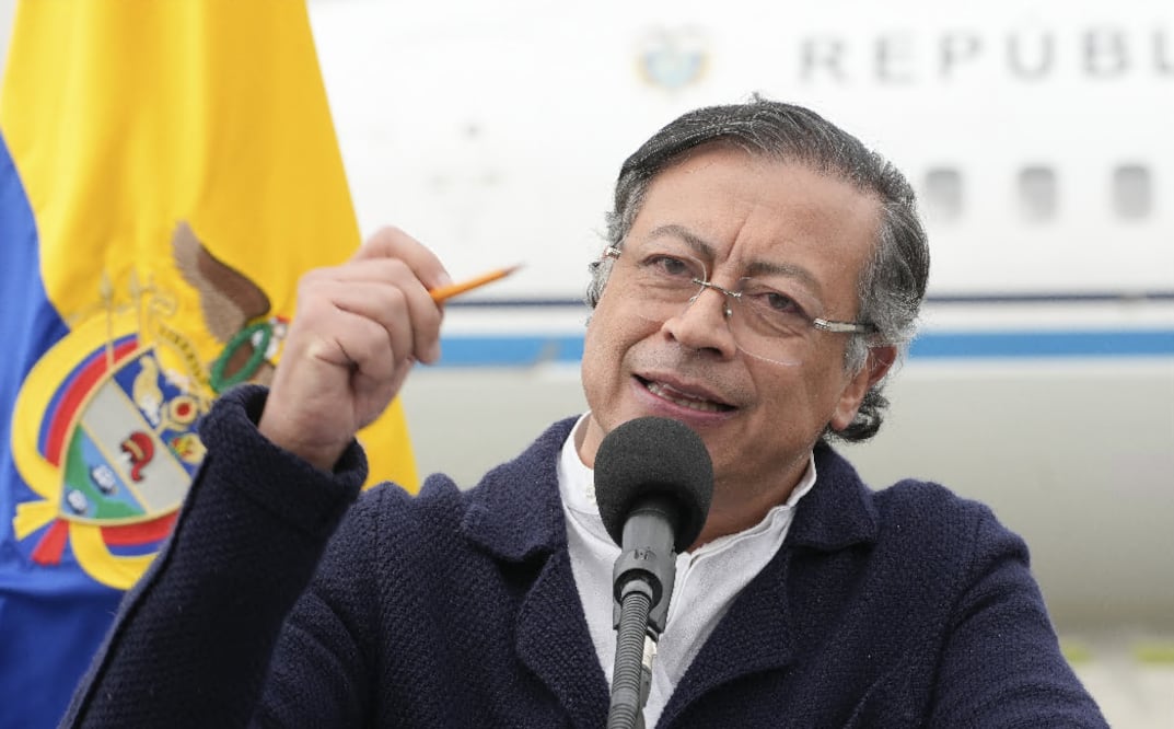 Petro acusa a “mafia internacional” por asesinato de los cantantes colombianos en México. Foto EFE/ Presidencia de Colombia