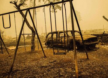 Medio millón de evacuados por incendios en Oregon