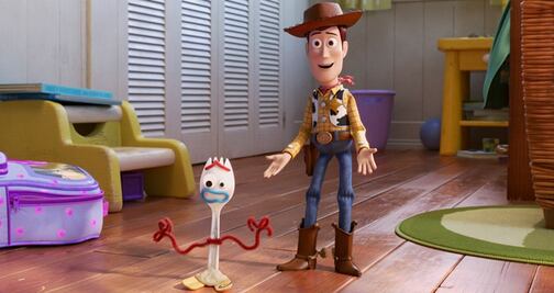 Disney retira juguetes de Forky, de Toy Story 4, por riesgo para niños