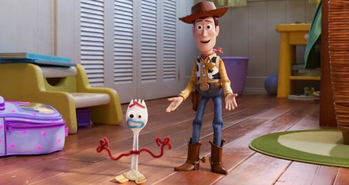 Disney retira juguetes de Forky, de Toy Story 4, por riesgo para niños