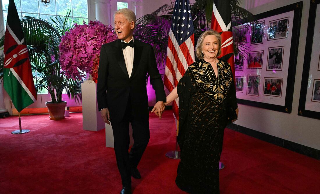 Congreso de EU cita a Bill y Hillary Clinton a comparecer por el caso Epstein. (Photo by SAUL LOEB / AFP)