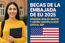 Becas de la Embajada de EU 2025: aprende inglés gratis y obtén certificación oficial SEP