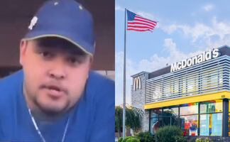 Empleado de McDonald's en EU rechaza atender en español: "no me pagan por hablar español". VIDEO