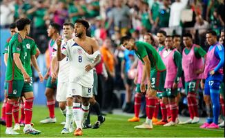 México vs Estados Unidos. Así fueron las jugadas más violentas del partido en Las Vegas